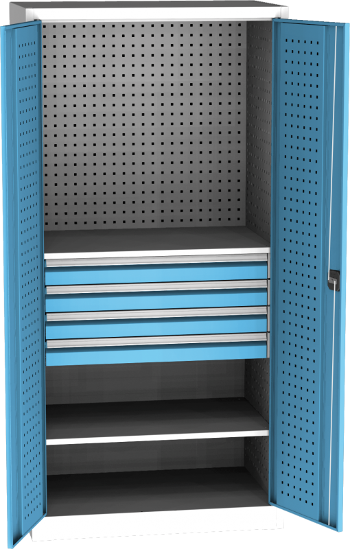 Workshop cabinets