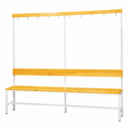 Samostoječa klop za garderobe A68100