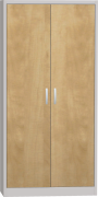 Cabinet with decor fronts