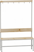 Samostoječa klop za garderobe A6840